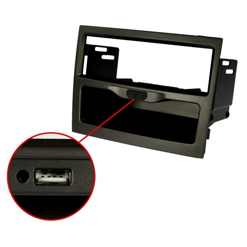 Aerpro Single DIN Black Facia with USB suits Holden Commodore VY VZ - FP9019B