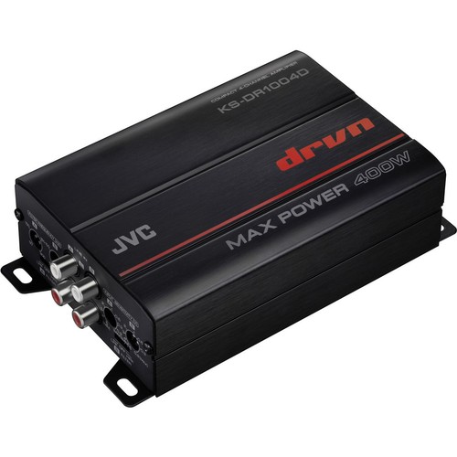 JVC Compact 4 Channel Amplifier 400W - KS-DR1004D Car Audio