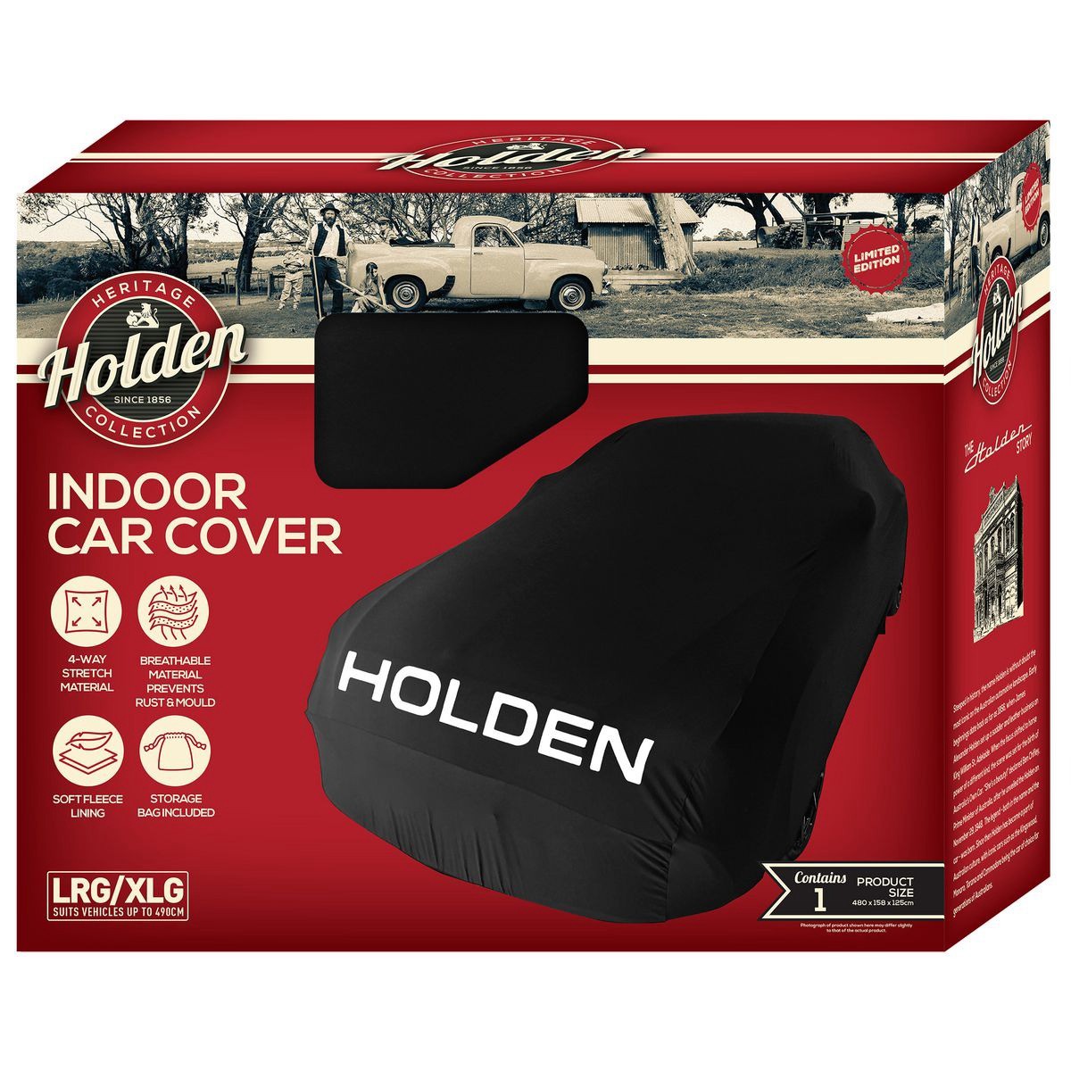Holden Heritage Indoor Car Cover - L / XL Car Interior Auto