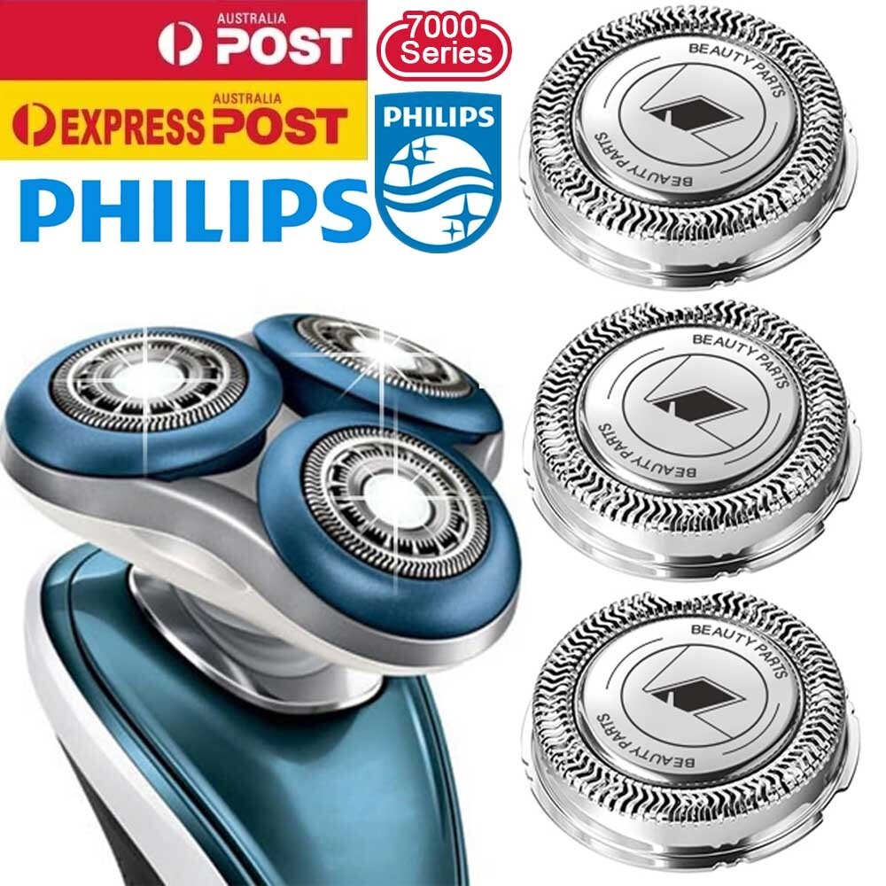 For Philips Shaver Series 7000 Wet Dry Replacement Blade SH71 Head Blades Silver