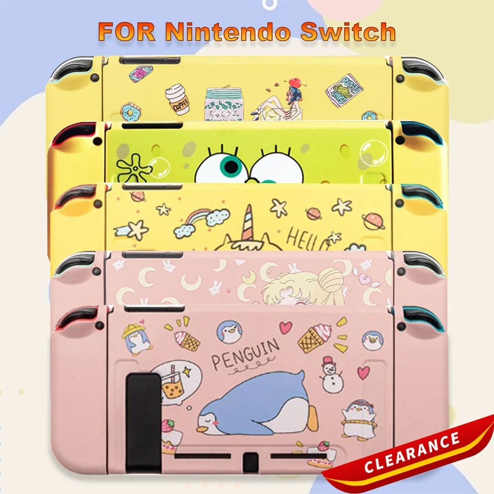 Nintendo Switch Console Soft TPU Shell Protective Case Cover For SC005 White 87g