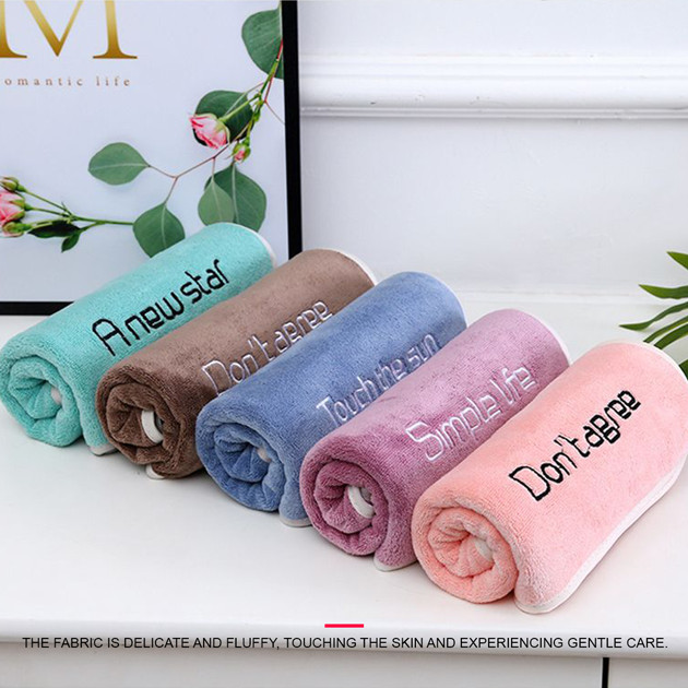 Microfiber Quick Dry Face Washer Towel 35 x 75cm Bath Beach Shower Kitchen Wash