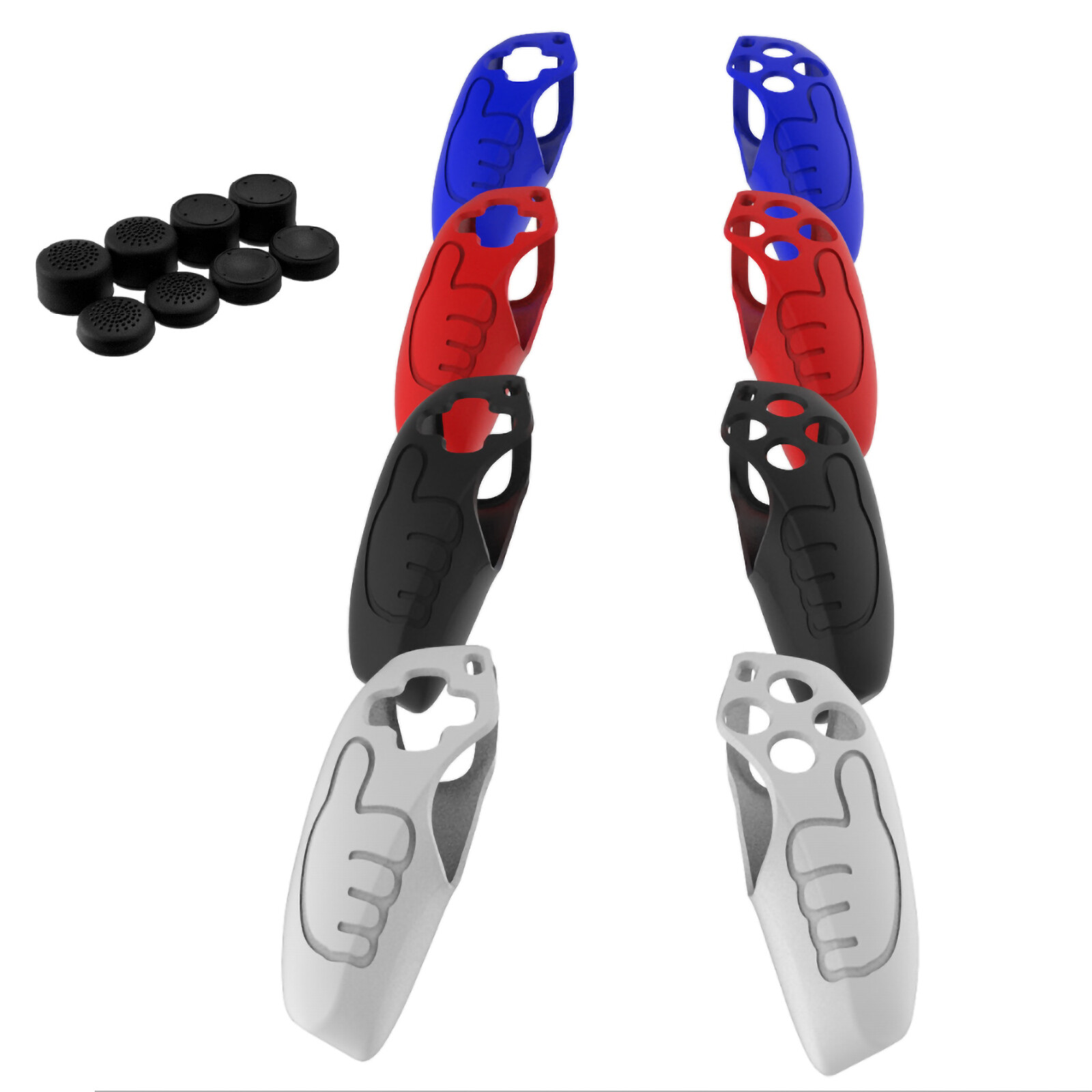 Soft Silicone Cover Thick Skin Rubber Grip Anti Slip PS5 Case Controller Protect