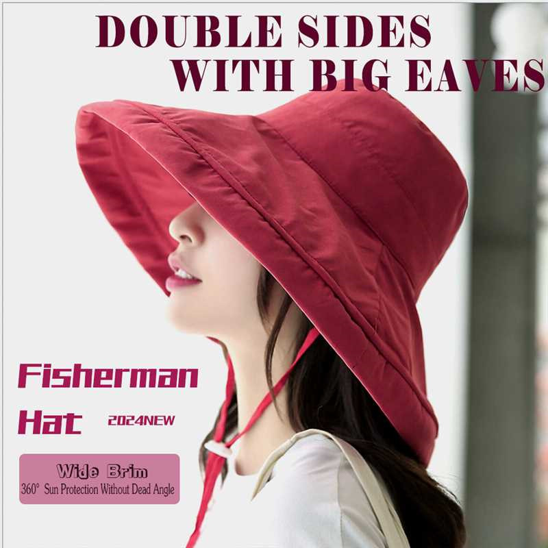 Women Anti-UV Wide Brim Sun Hat Cotton Fedora 60cm Beige Breathable Foldable 100