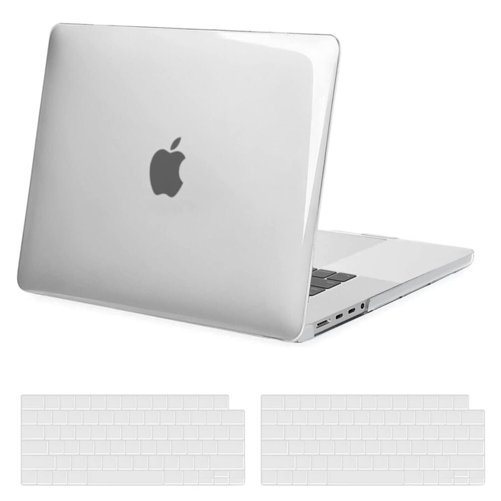 For MacBook Pro 16 inch Case Cover M4 M3 M2 M1 A3403 A3186 A2991 A2780 Clear NO