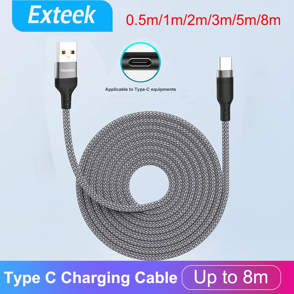 USB-C Type C Fast Charging Cable 5M for Samsung Huawei OPPO Xiaomi Universal