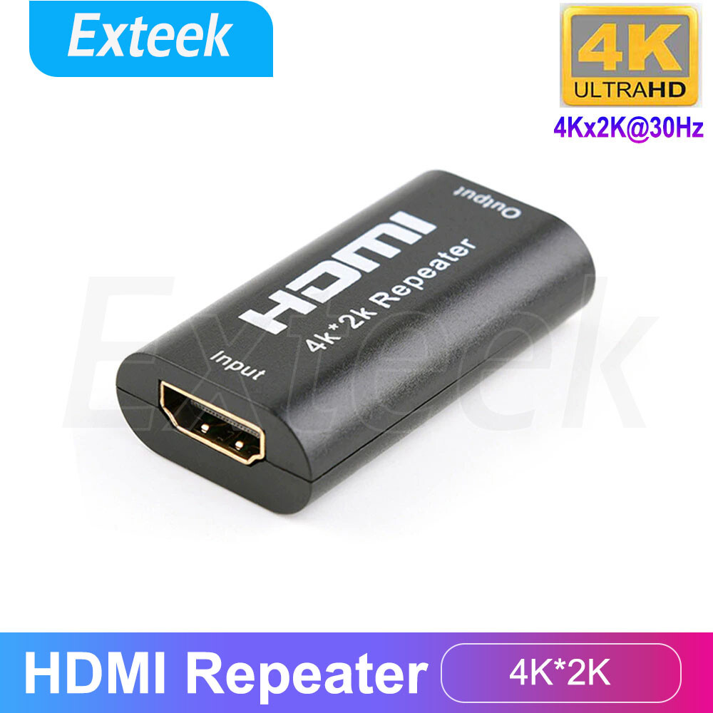 HDMI Repeater Extender Adapter 4K 2K 3D 1080P Female to Female Signal Booster