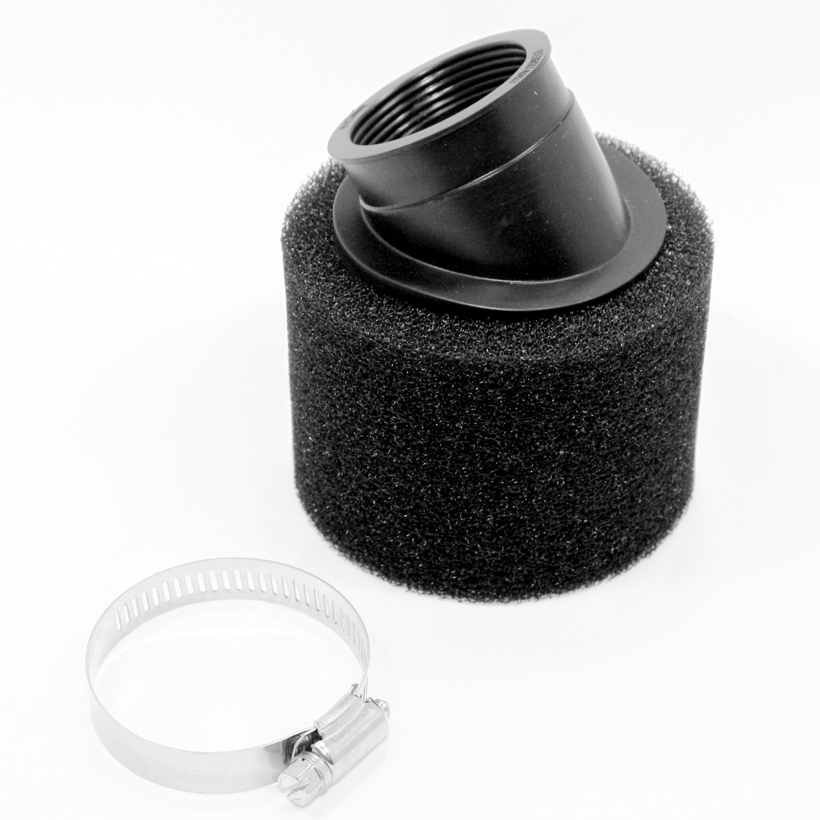 BLYGO R006-BLK 38mm Bent Angle Foam Pod Air Filter PIT PRO Dirt Bike ATV Buggy