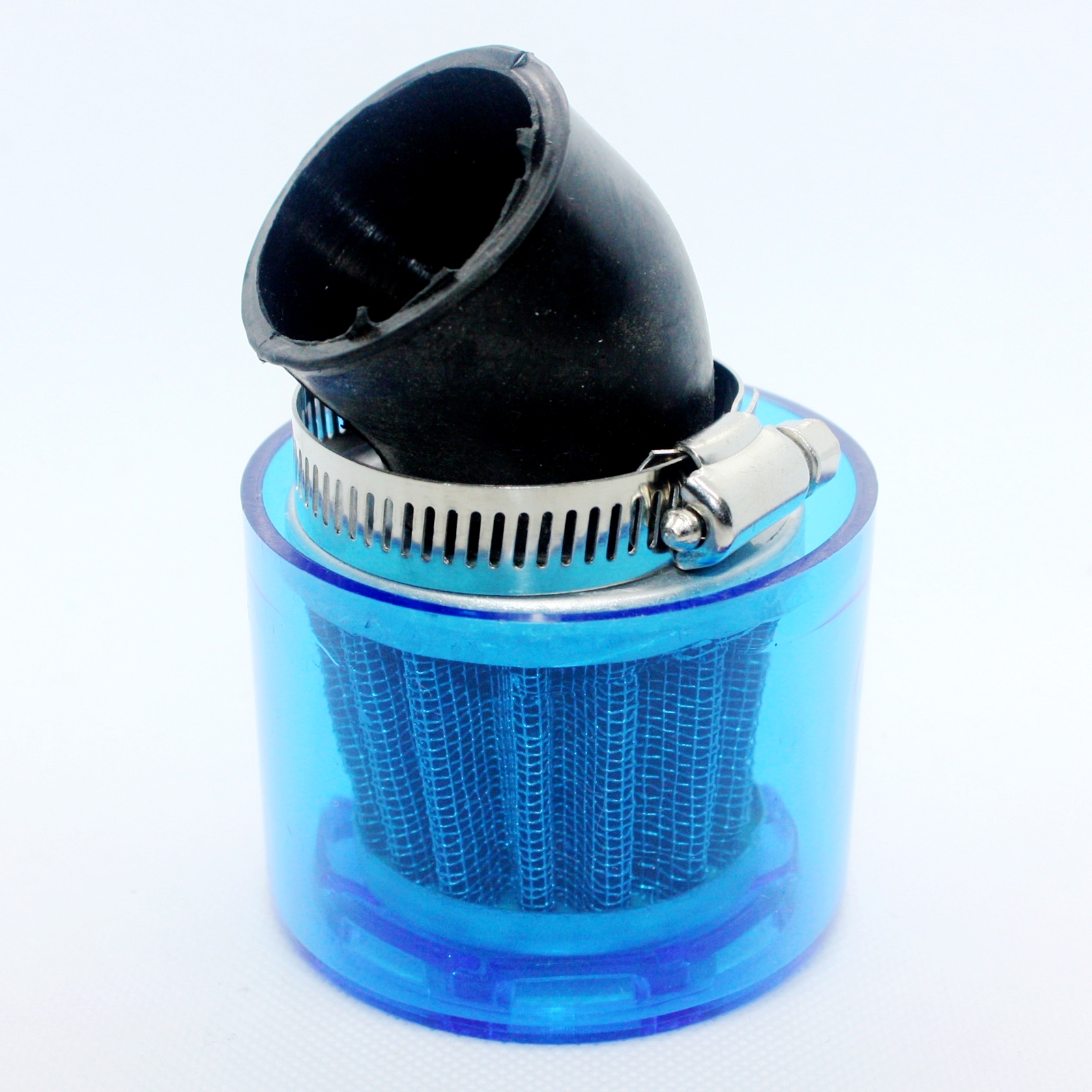 BLYGO T067 37mm Water Proof Bent Air Filter Pod PIT Quad Dirt Bike ATV Buggy