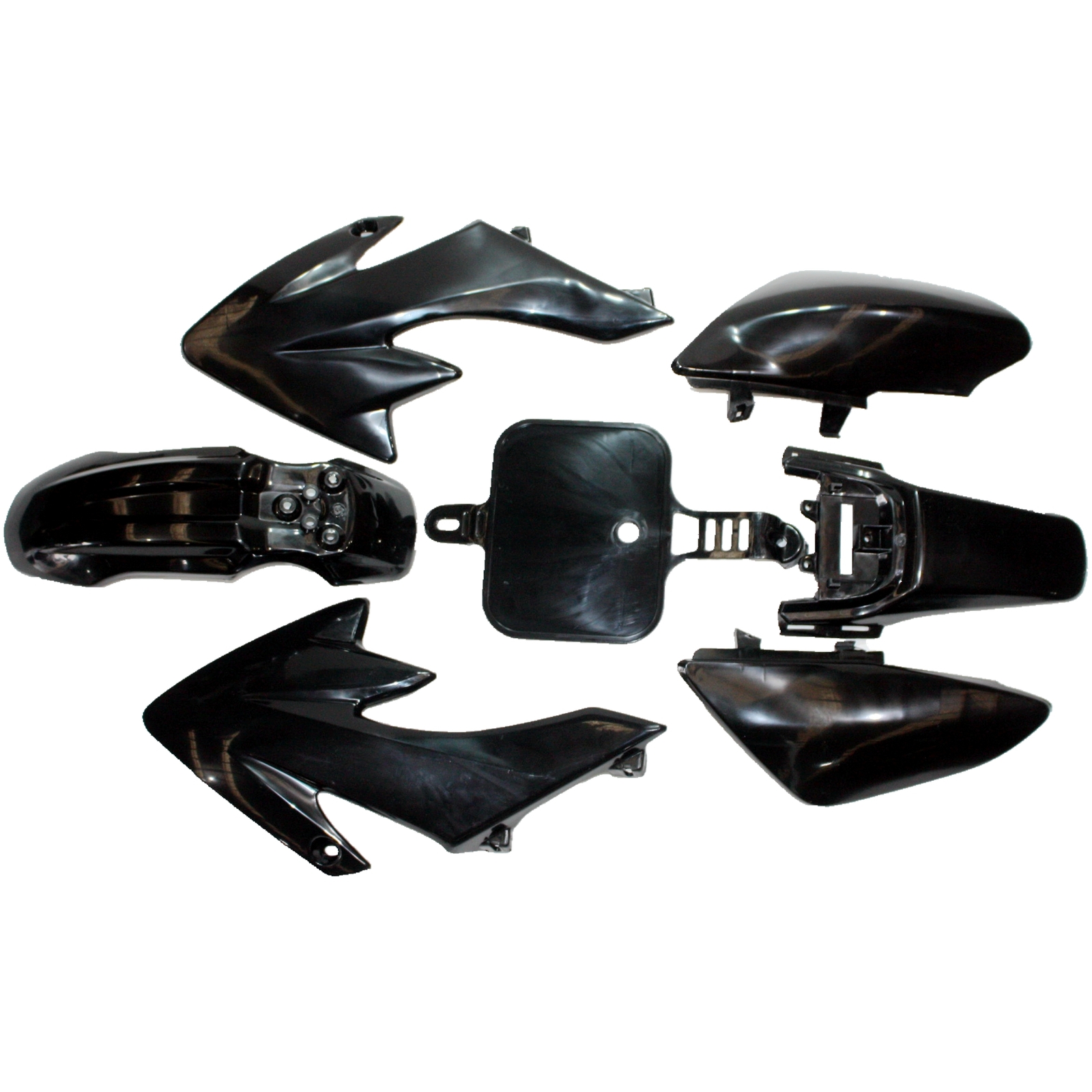 BLYGO Fairing Fender Bodywork Kit U025-U031 BLK CRF50 PIT PRO Trail Dirt Bike