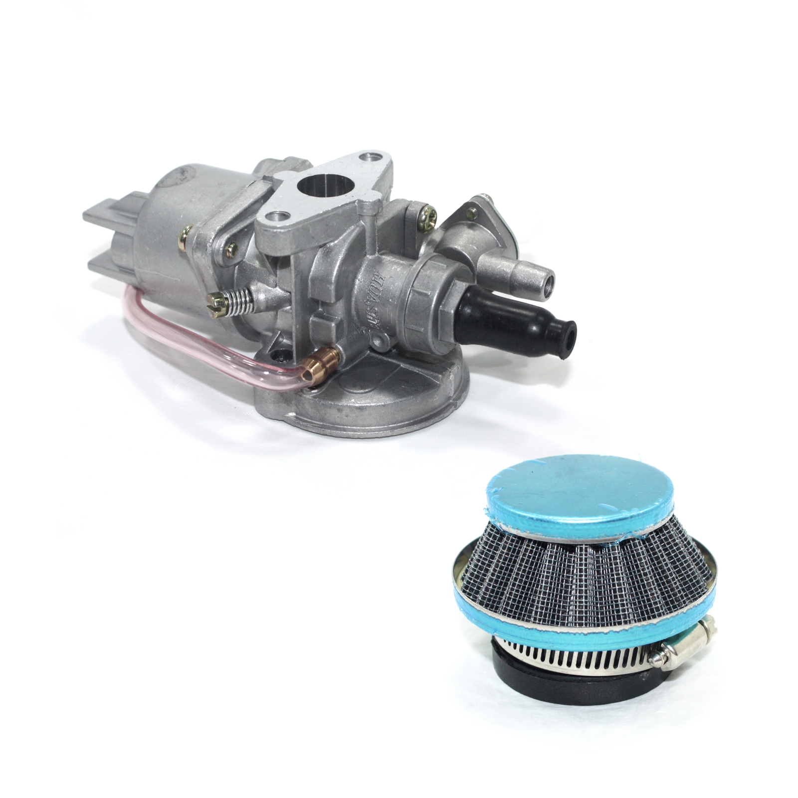 BLYGO 13mm Carb Air Filter Adaptor 2-Stroke 43cc 49cc Mini Dirt Pocket Quad Bike