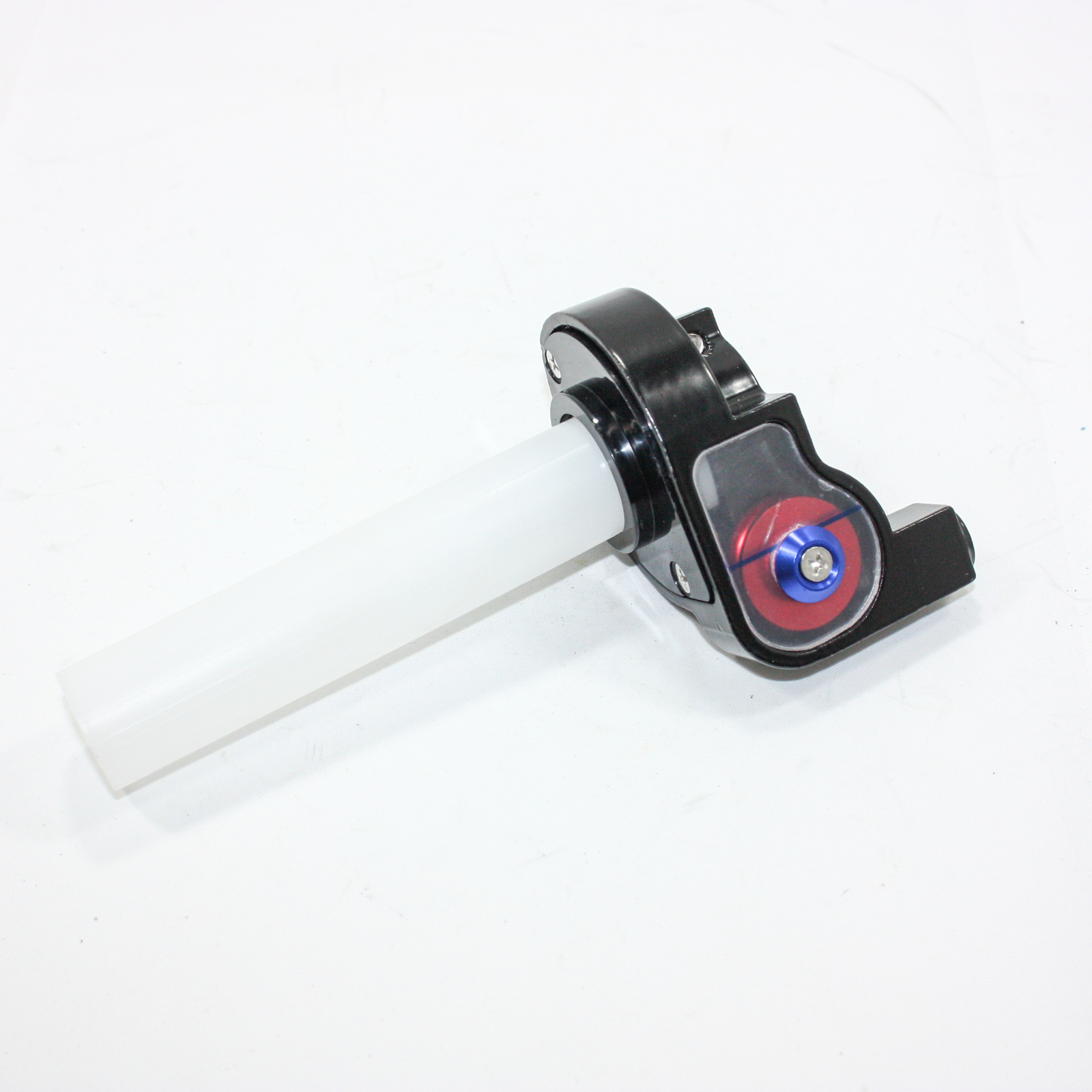 BLYGO Q142 Quarter Turn Quick Twist Throttle Housing Grip BLACK 22mm PIT PRO