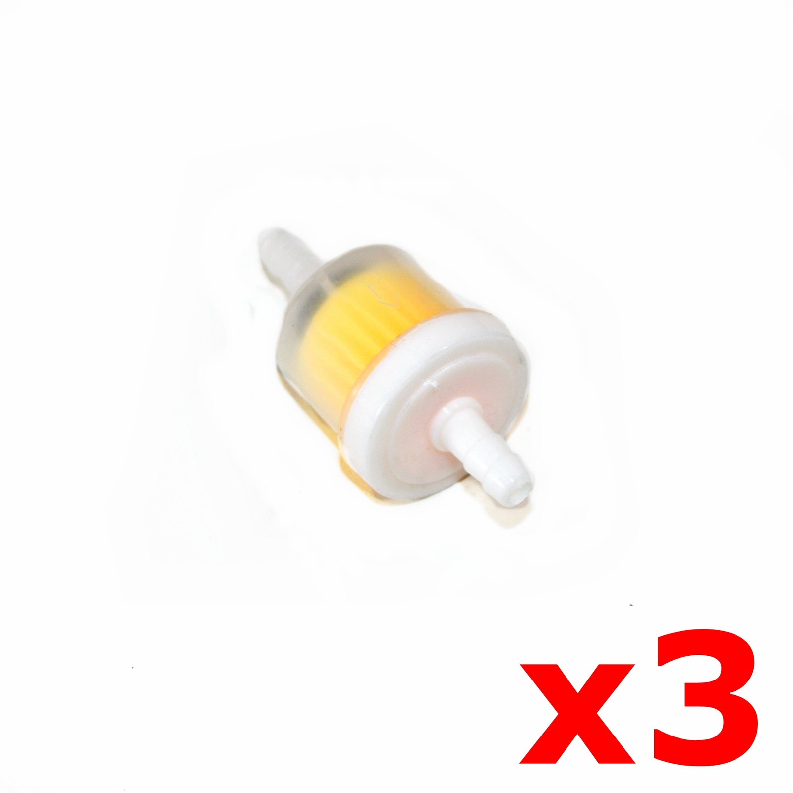 BLYGO 3X Inline Petrol Fuel Filter Cleaner PIT PRO Trail ATV Quad Dirt Bike