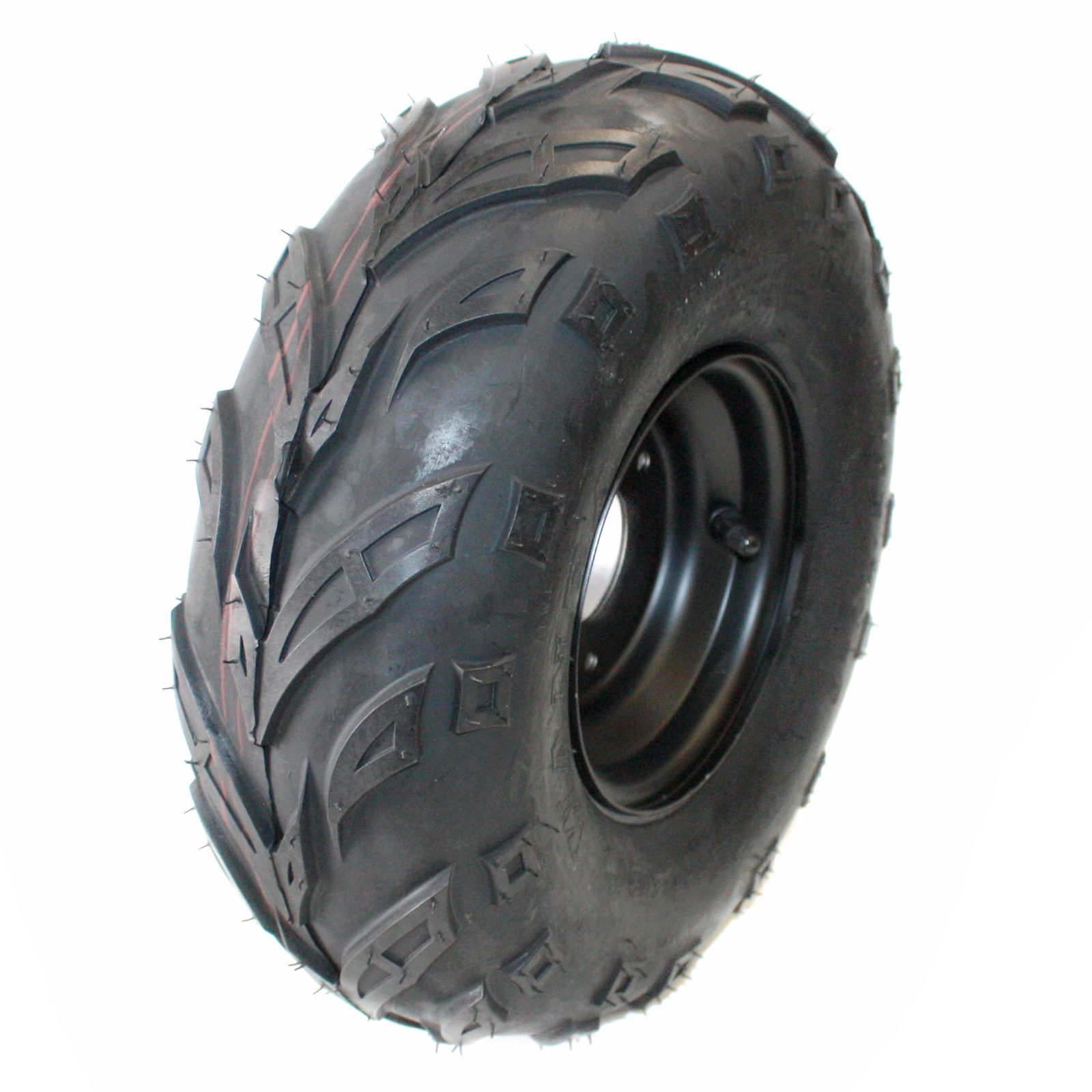 145/70-6 Front Wheel Rim Tyre 3 Stud 50cc 110cc Kids Quad ATV Go Kart Buggy