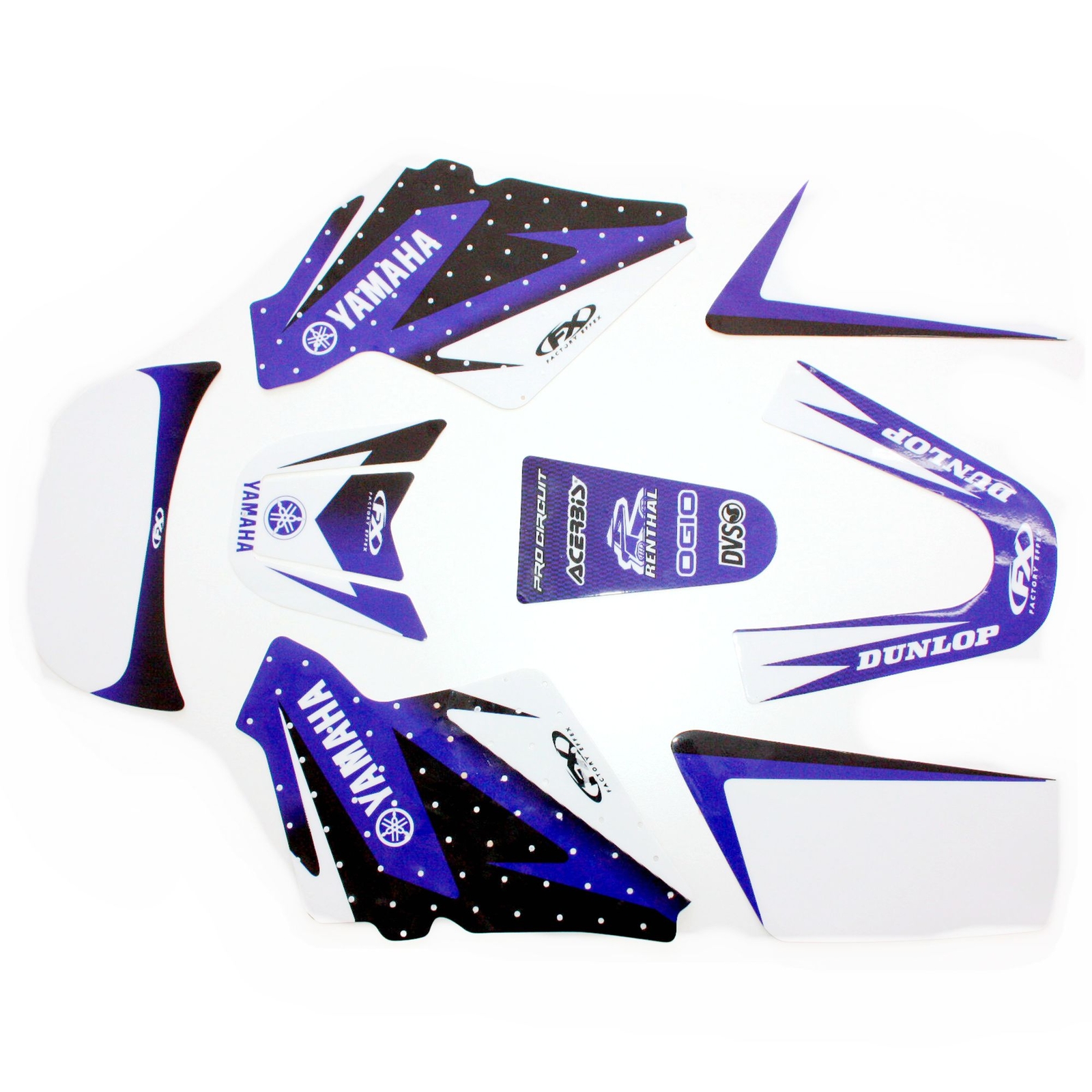 BLYGO 3M YAMAHA PW50 PY50 BLUE Decals Graphics Sticker Fairing A053 Motocross