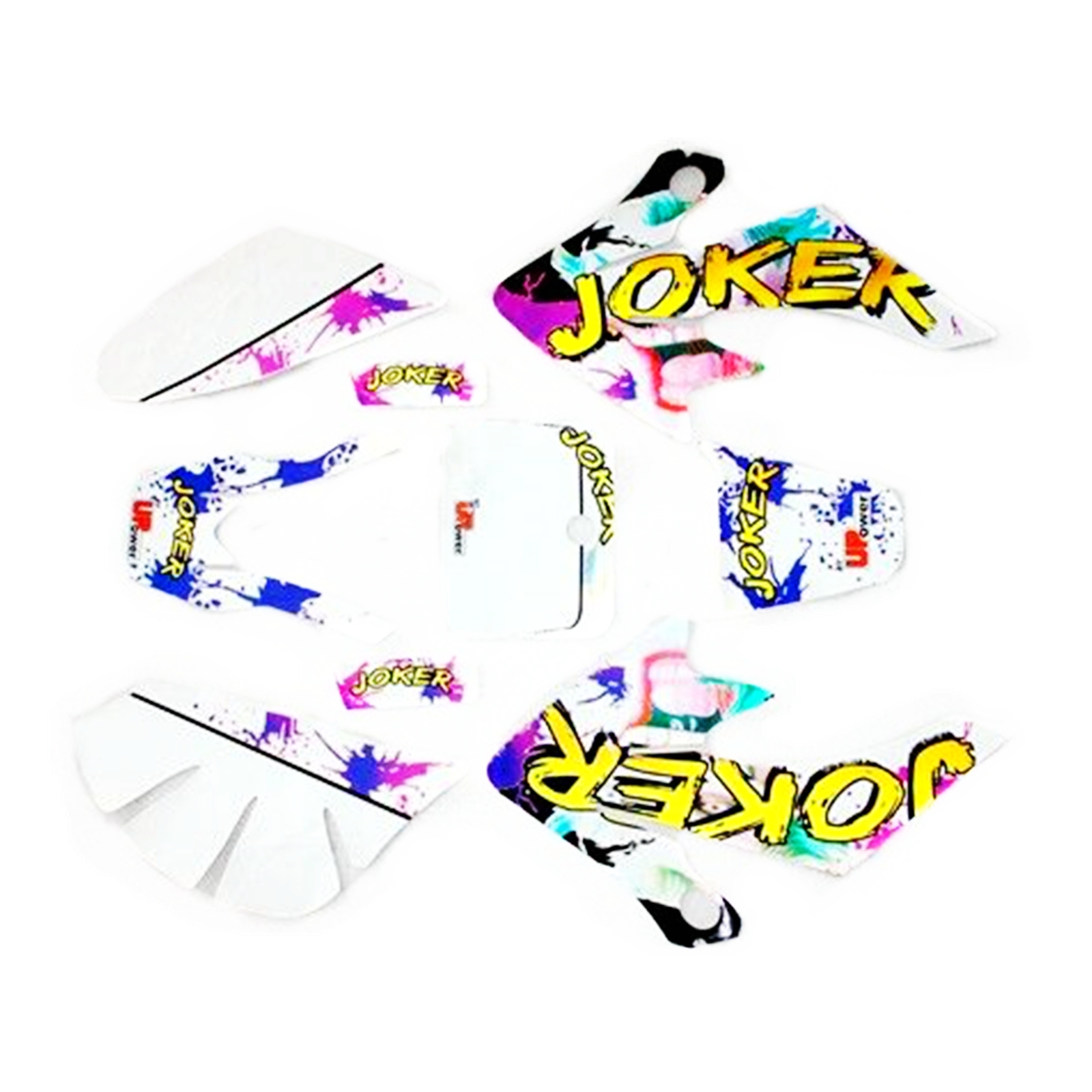BLYGO 3M JOKER Decals Graphics Stickers Kit S061 CRF50 PIT PRO Dirt Bike Fairing