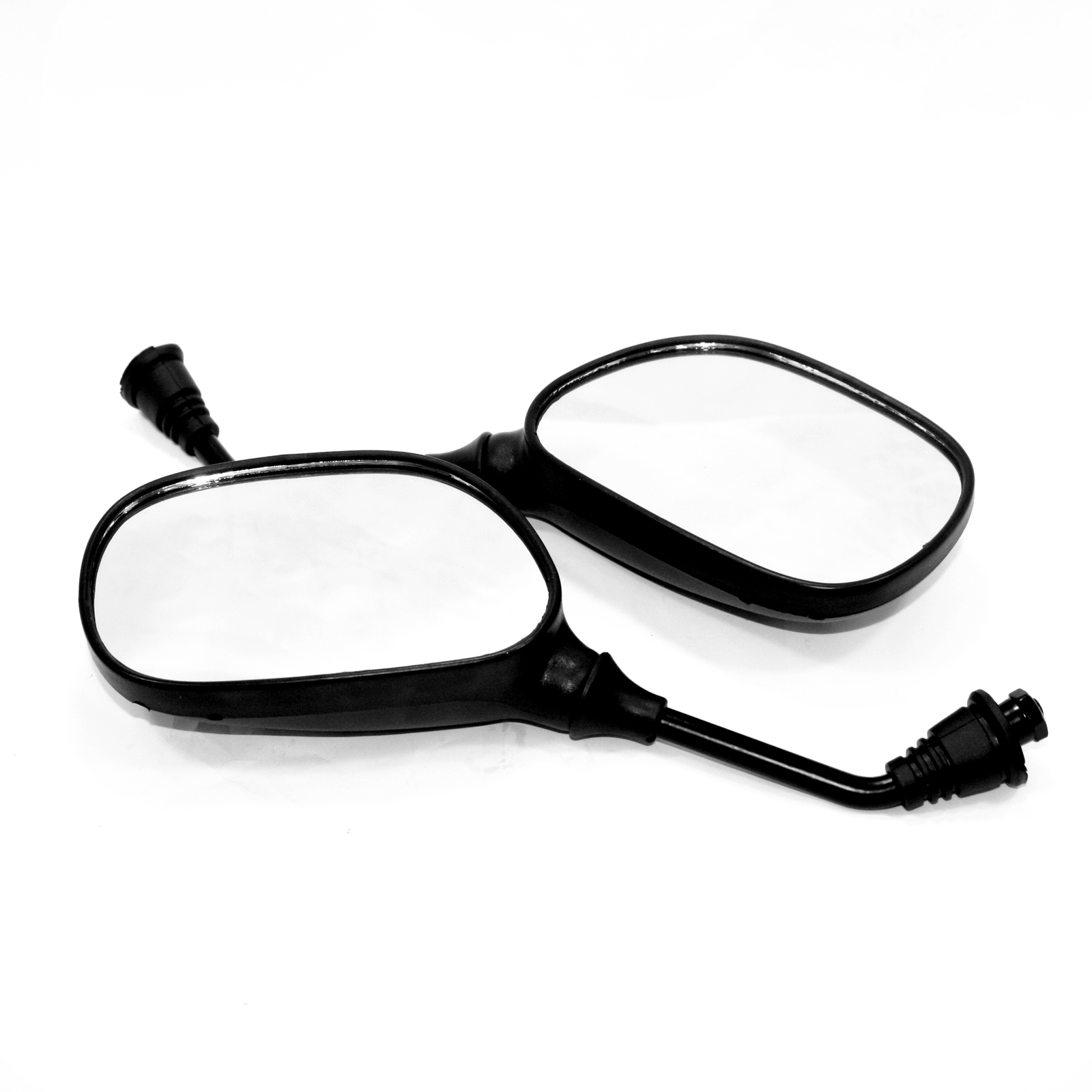 BLYGO T238 8mm Rear View Mirrors Non-Fold Off-Road Motorcycle PIT Bike ATV Buggy
