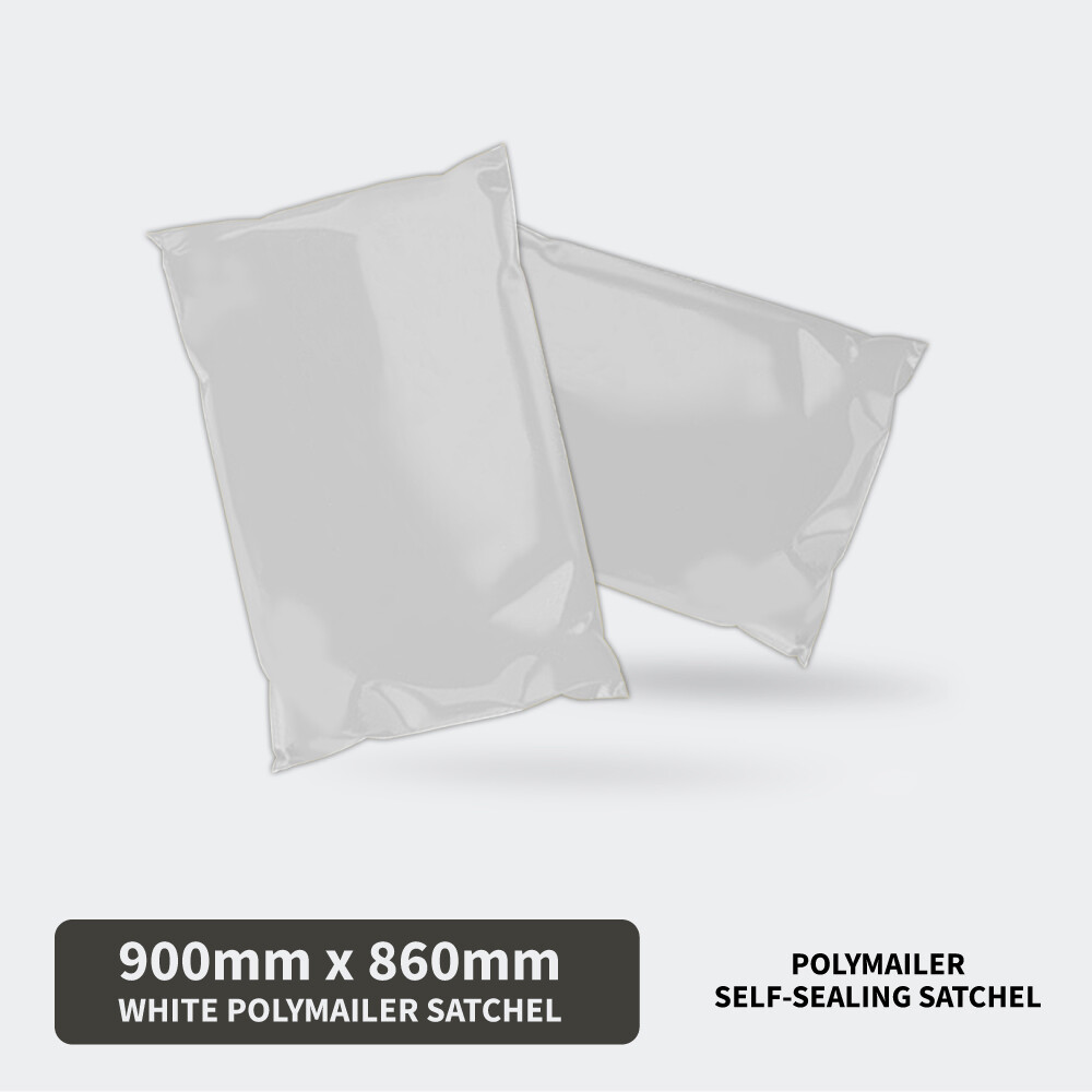 20pcs Extra Large White Poly Mailer 900mm 860mm Tear Resistant Shipping Bag
