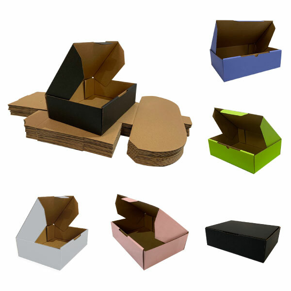 10pcs B6 Mailing boxes 174 x 128 x 53mm Cardboard E-Flute Corrugated Mailer
