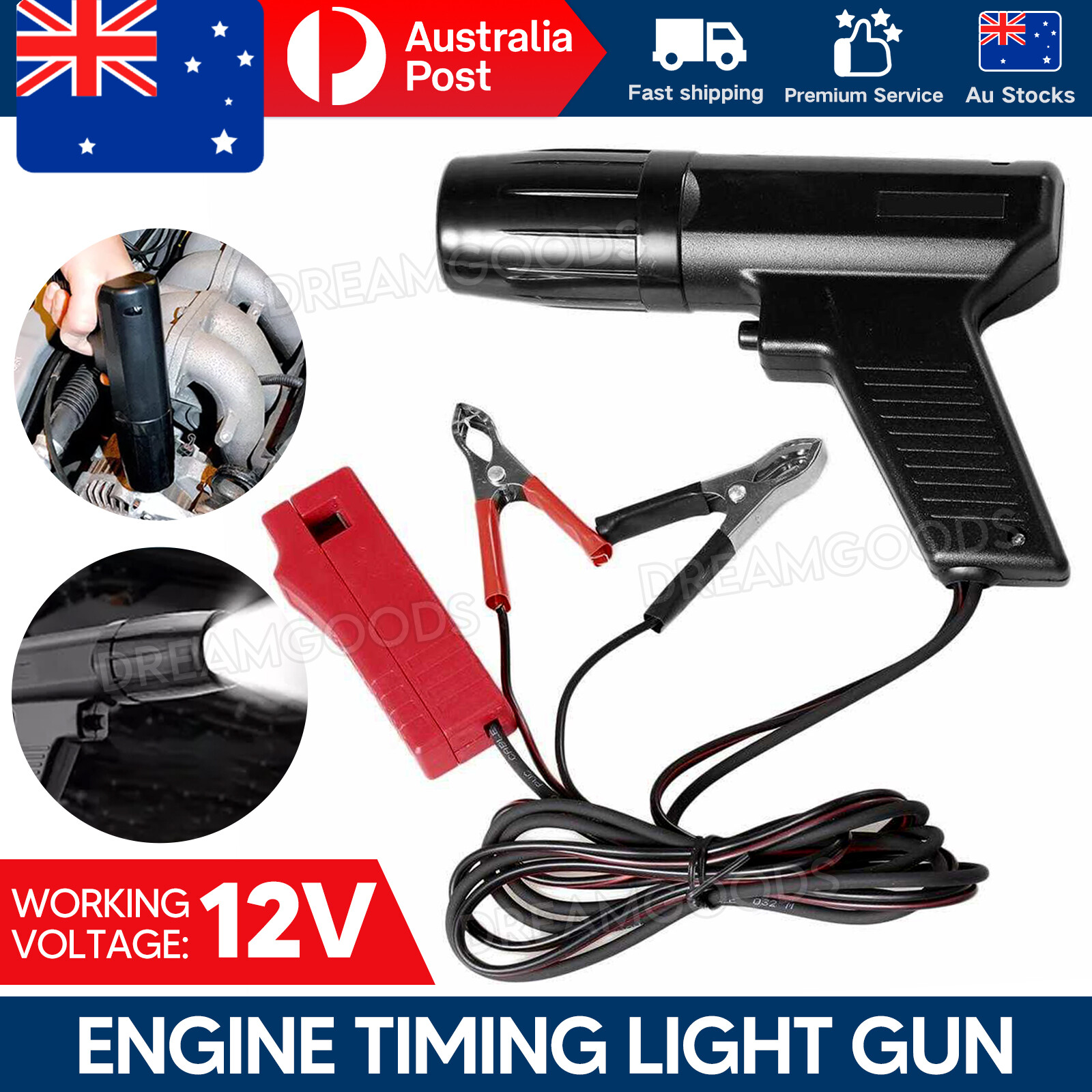 VDIAGTOOL Automotive Inductive Timing 12V Petrol Engine Ignition Diagnostic