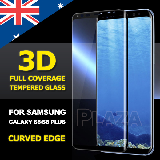 3D Full Coverage Tempered Glass Screen Protector For Samsung Galaxy S8 S8 Plus
