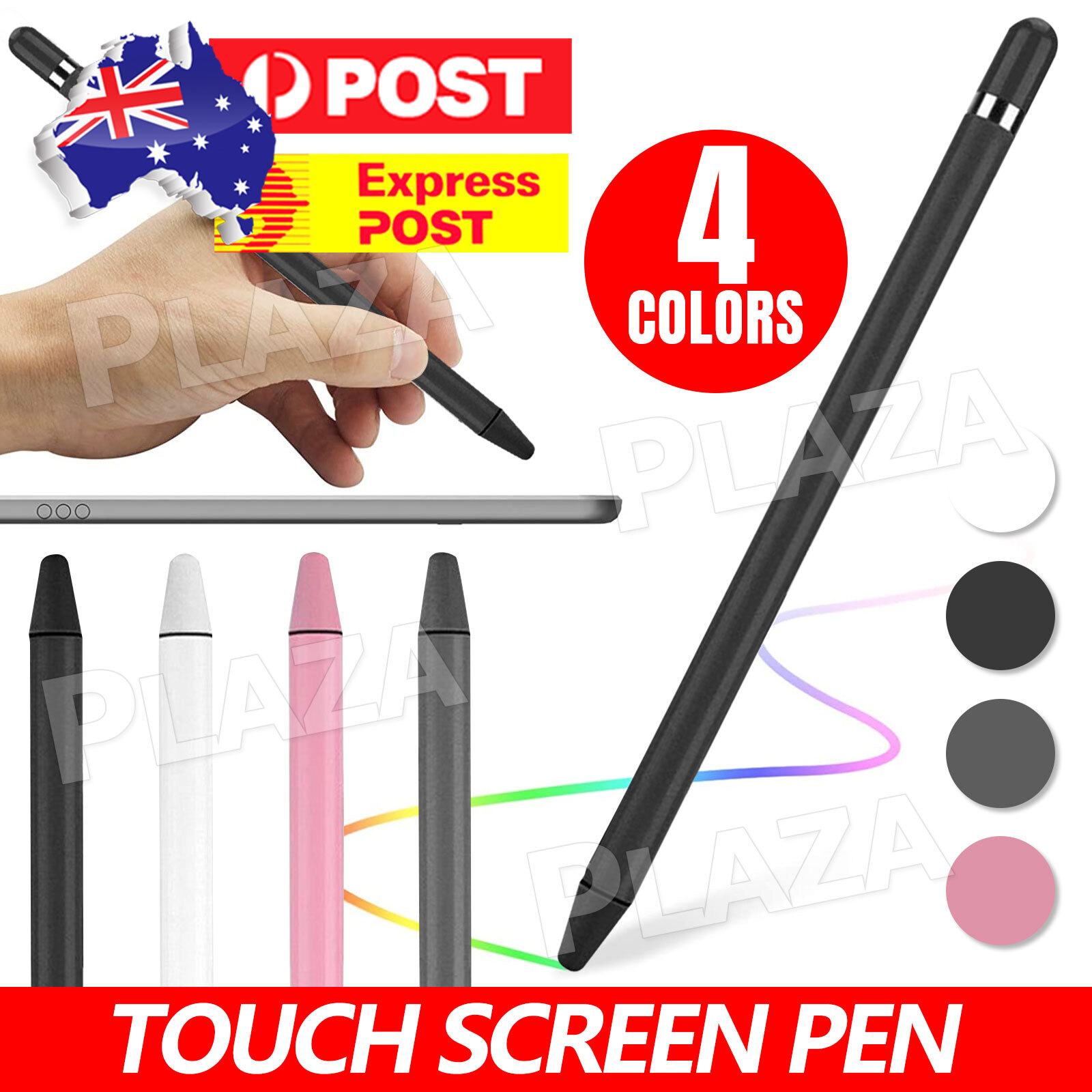 Universal Capacitive Touch Screen Stylus Pen For Drawing iPad Android Tablet