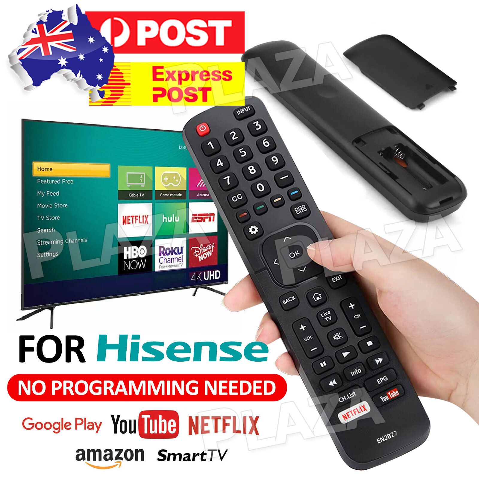 Hisense EN2B27 TV Remote Control OEM Universal RC3394402/01 Wireless Infrared