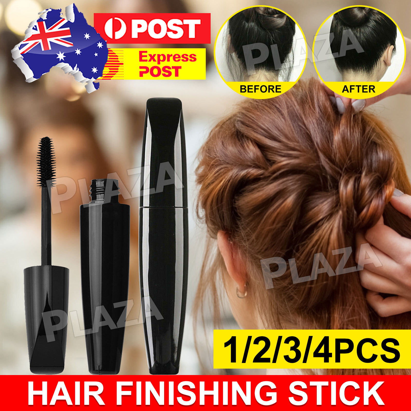 HairFeel Finishing Stick 15g Black Hair Cream Shaping Gel Wax Bangs Styling