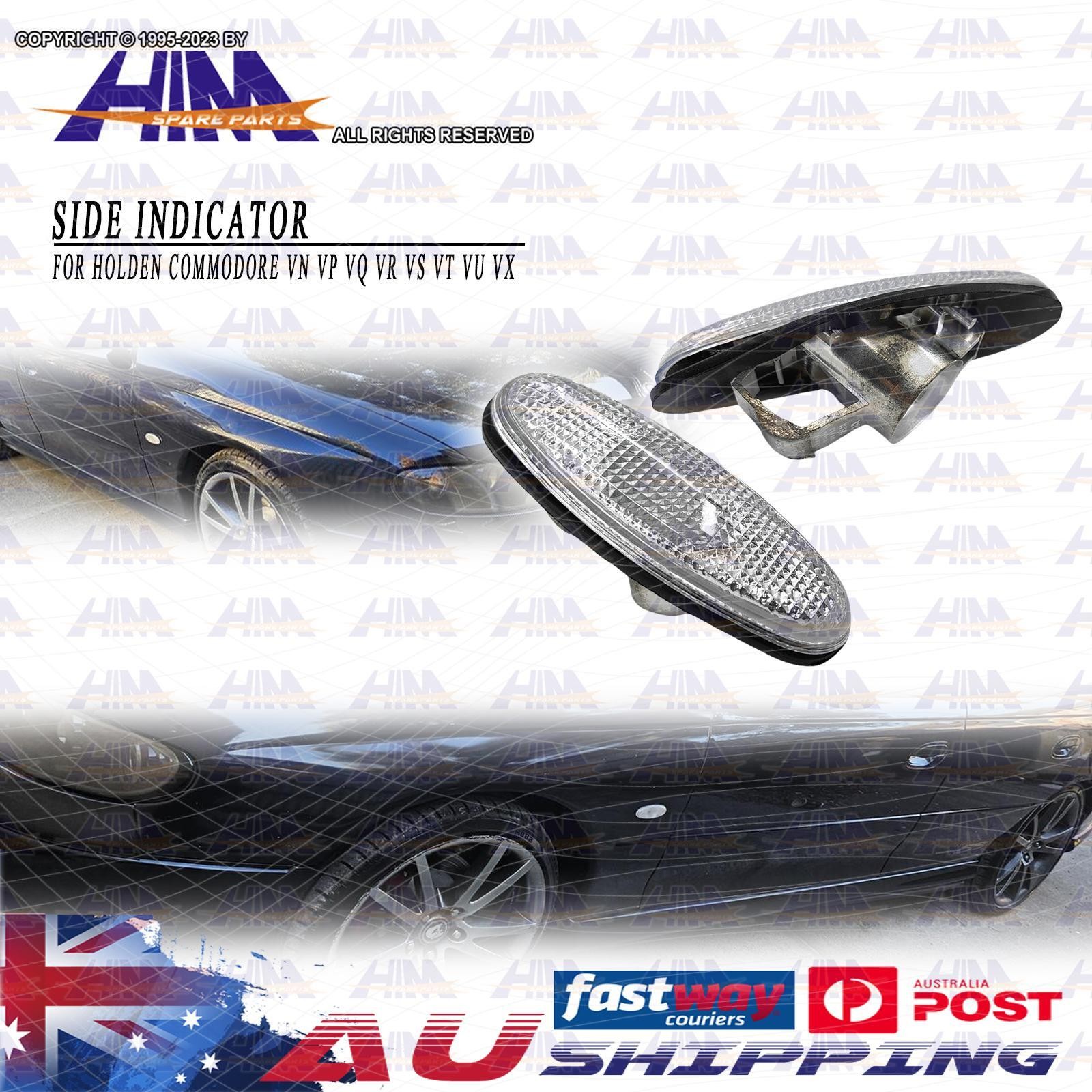 HKI Pair Clear Guard Side Indicator Flasher Holden Commodore VR VS VT VU VX