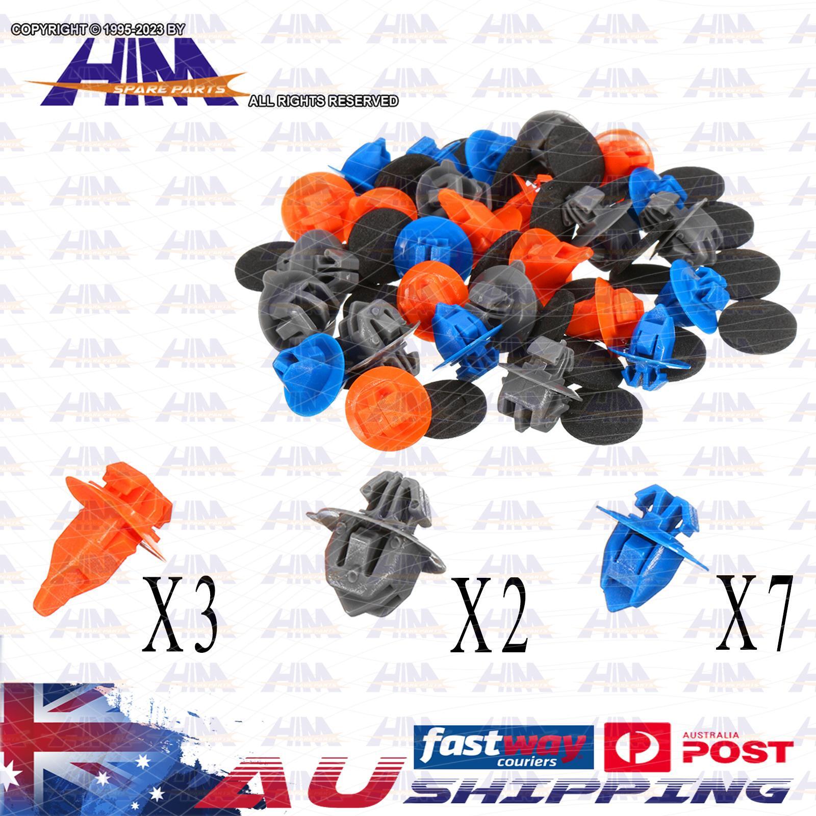 HIM Toyota Prado 120 Front Door Flare Panel Clips Moulding Direct Replacement