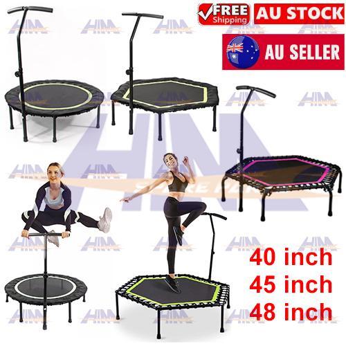 HKI Indoor Bungee Rebounder Trampoline Fitness Trainer w/Handle 150 kg 40/45/48