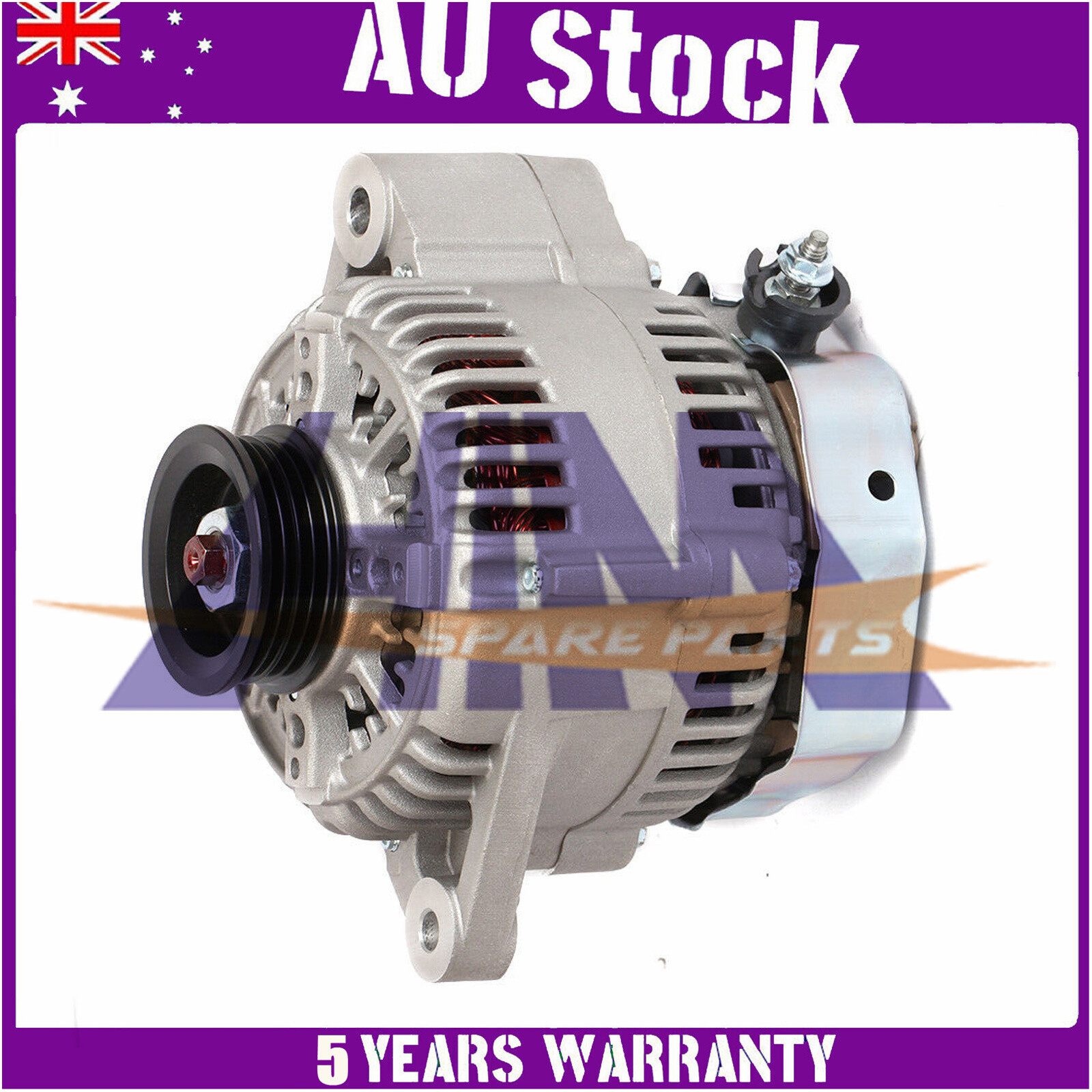 HIM Alternator 80A 12V Toyota Landcruiser VZJ90 VZJ95 5VZ-FE 3.4L 1996-2002