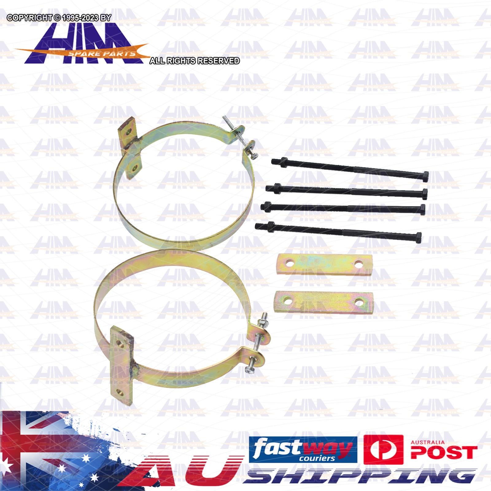 HKI Caravan Pole Carrier Brackets 50T0623-1 150mm zinc plated steel Pair 100mm