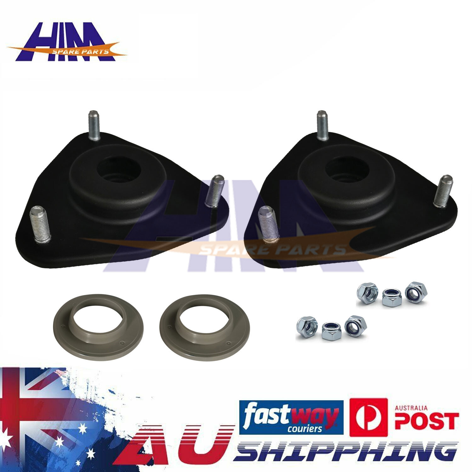 ACA SMMB1ACA3 Front LH RH Strut Mount Kit Mitsubishi Lancer CE Sedan 1992-1997