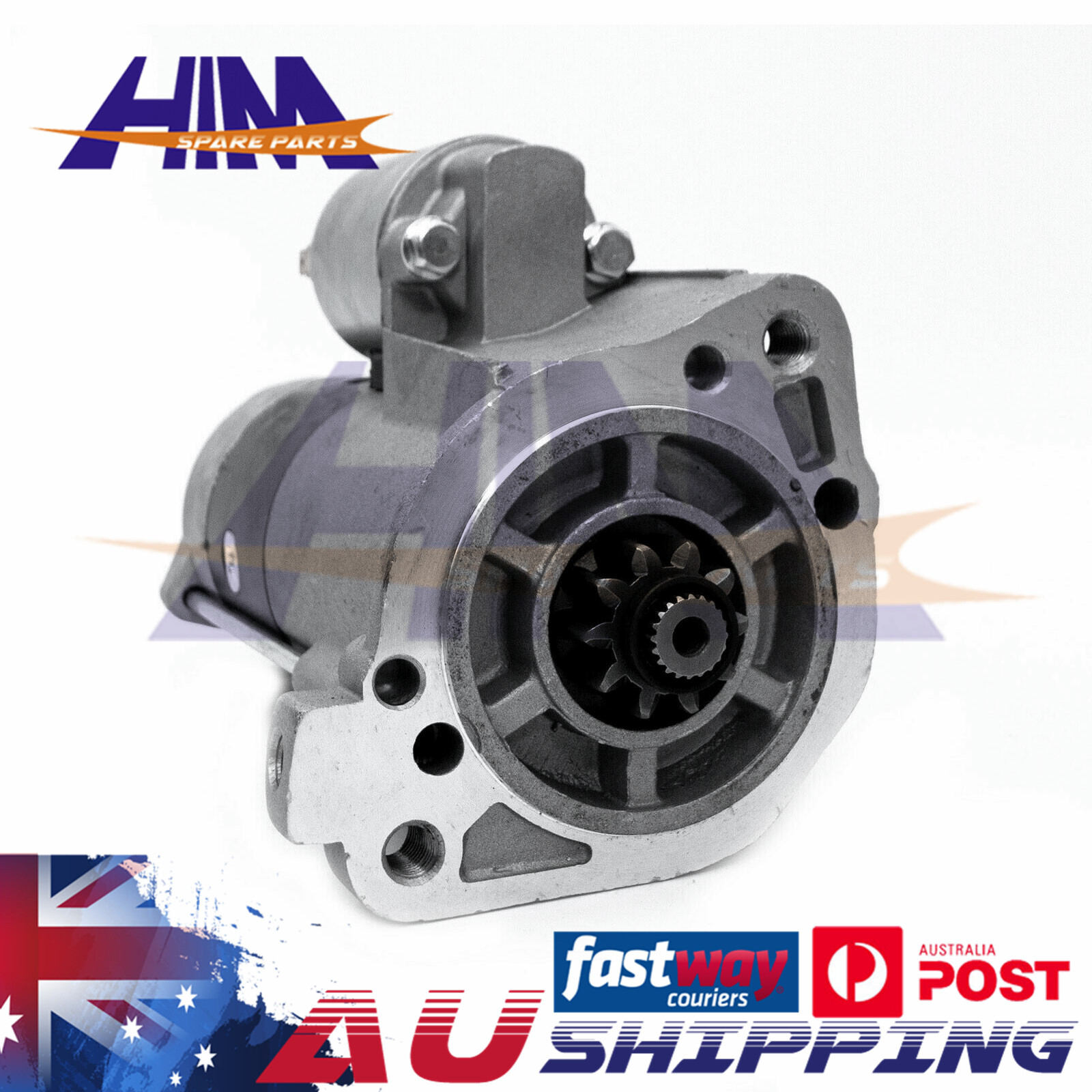 HIM Starter Motor Mitsubishi Triton MK ML 2.8L 40M40 40M40T 3.2L 4M41T 12V