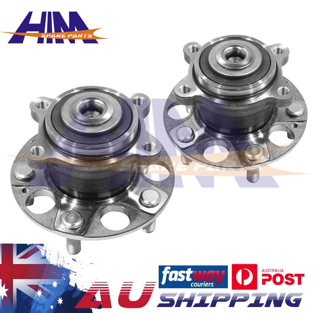 HIM Pair 2 Rear Wheel Bearing Hub Assembly Honda Accord Euro CL9 2.4L 2003-2008