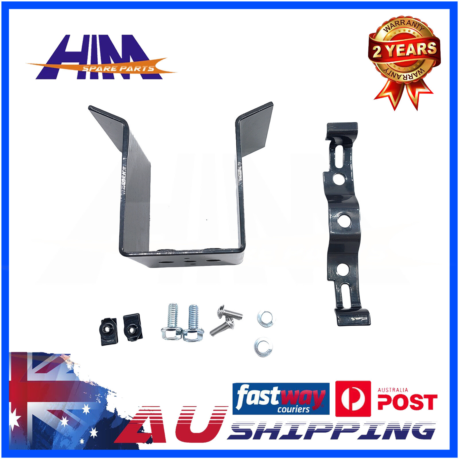 HIM Holden HJ HX HZ Centre Console Mounting Bracket Kit Steel SYBRACKET6HIM-2