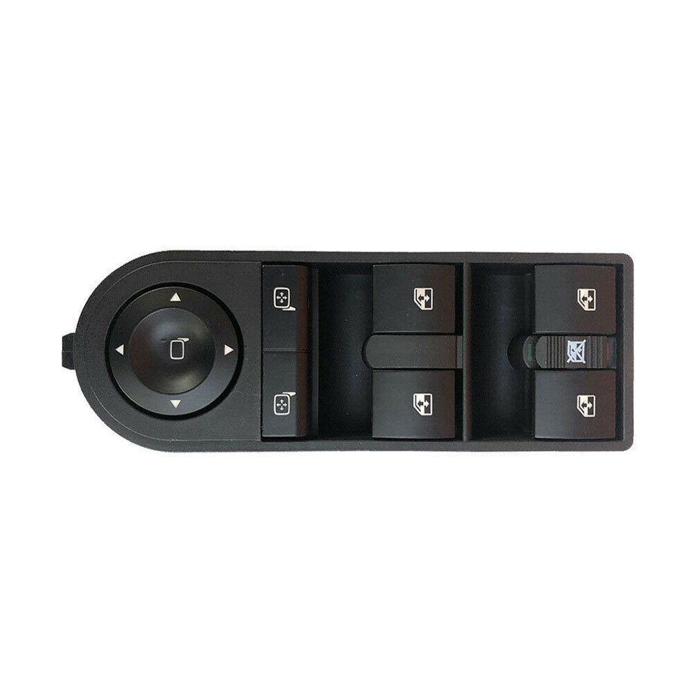 HIM Electric Master Window Switch Holden Astra 2004 2010 18 Pin Plug Matte Black