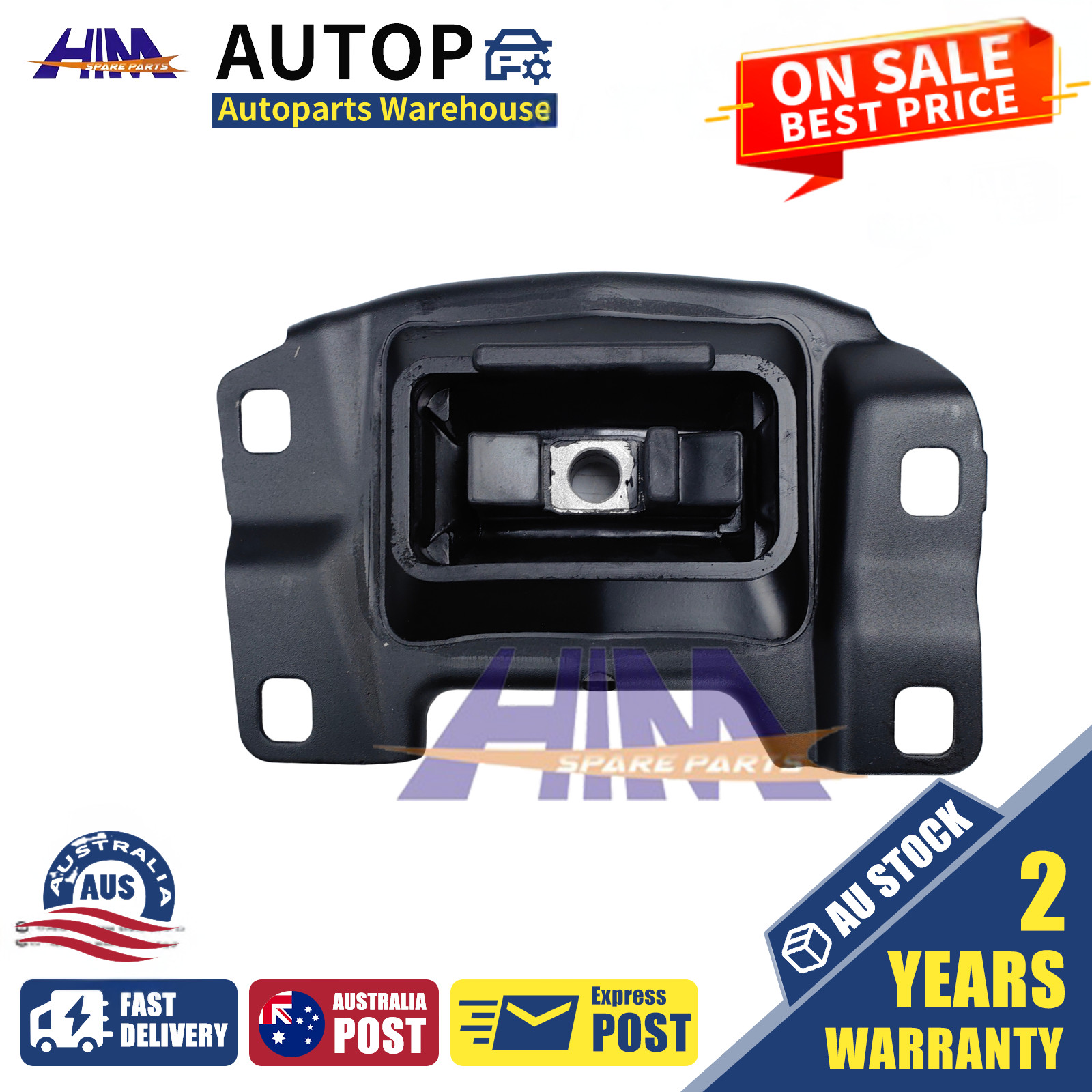 HKI Left Engine Transmission Mount Mazda 3 BK Maxx 2004-2009 OEM 3M517M121GC