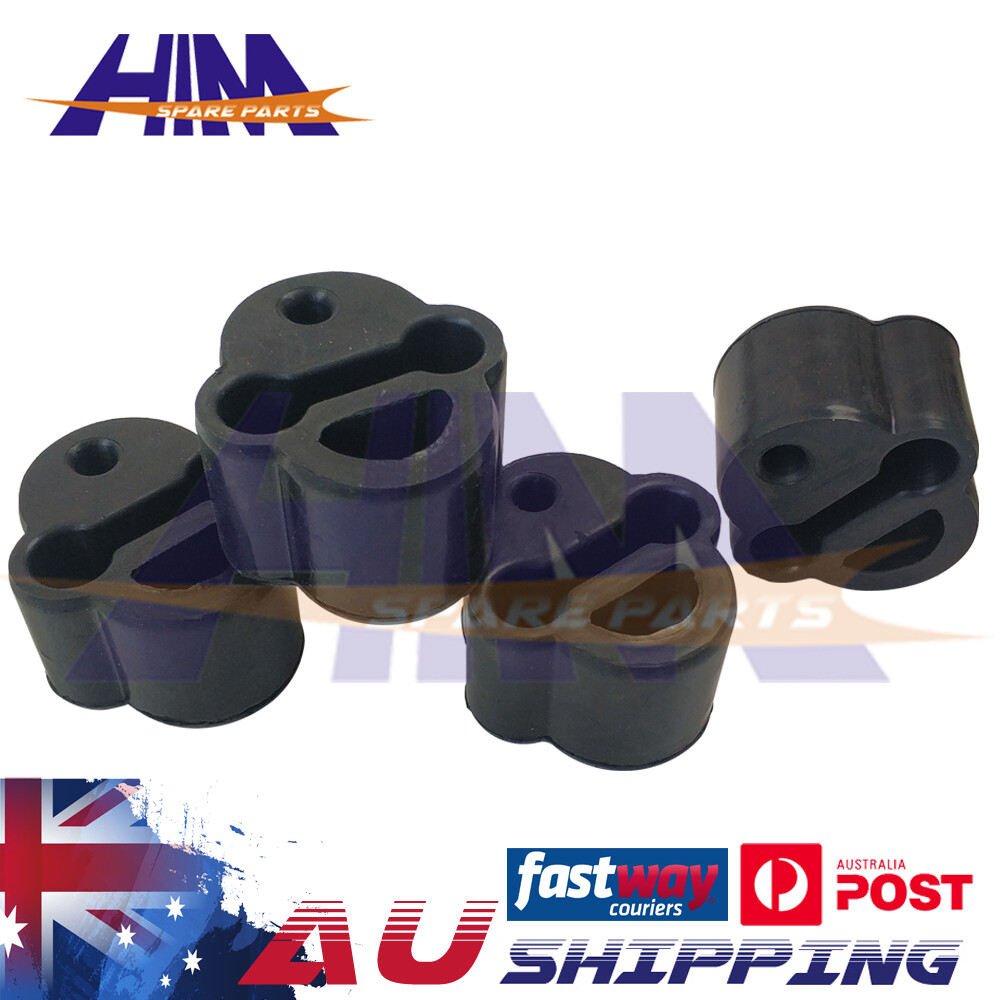 HIM 50M49 Exhaust Hanger Rubber Mounts 4 Pcs Ford Falcon EA EB ED EF EL AU BA BF