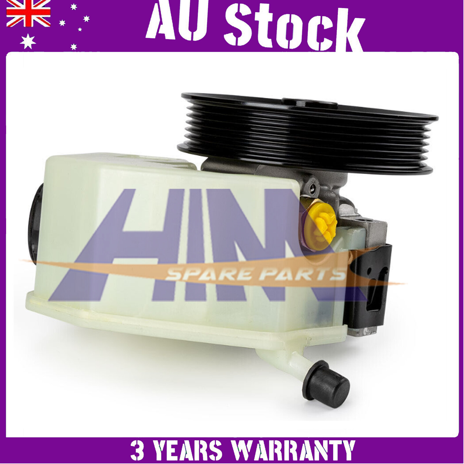HIM Power Steering Pump HIMM24281 Ford Falcon BA Turbo XR6 4L Pulley Reservoir