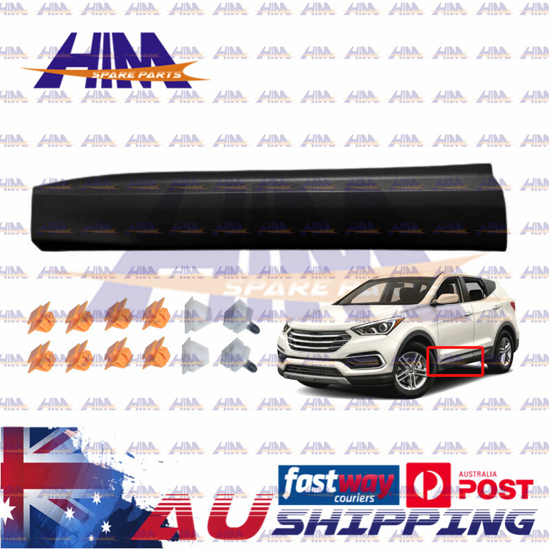 HIM Front Left LH Door Molding Garnish 062821ENLDM Hyundai Santa Fe 2012-2018