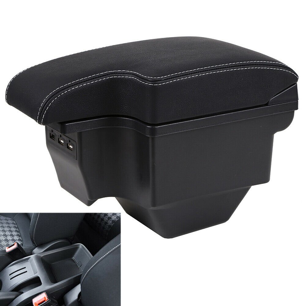 HIM Armrest Box MG 2017-2024 50J51-1 Central Consoles USB Charge Black Leather