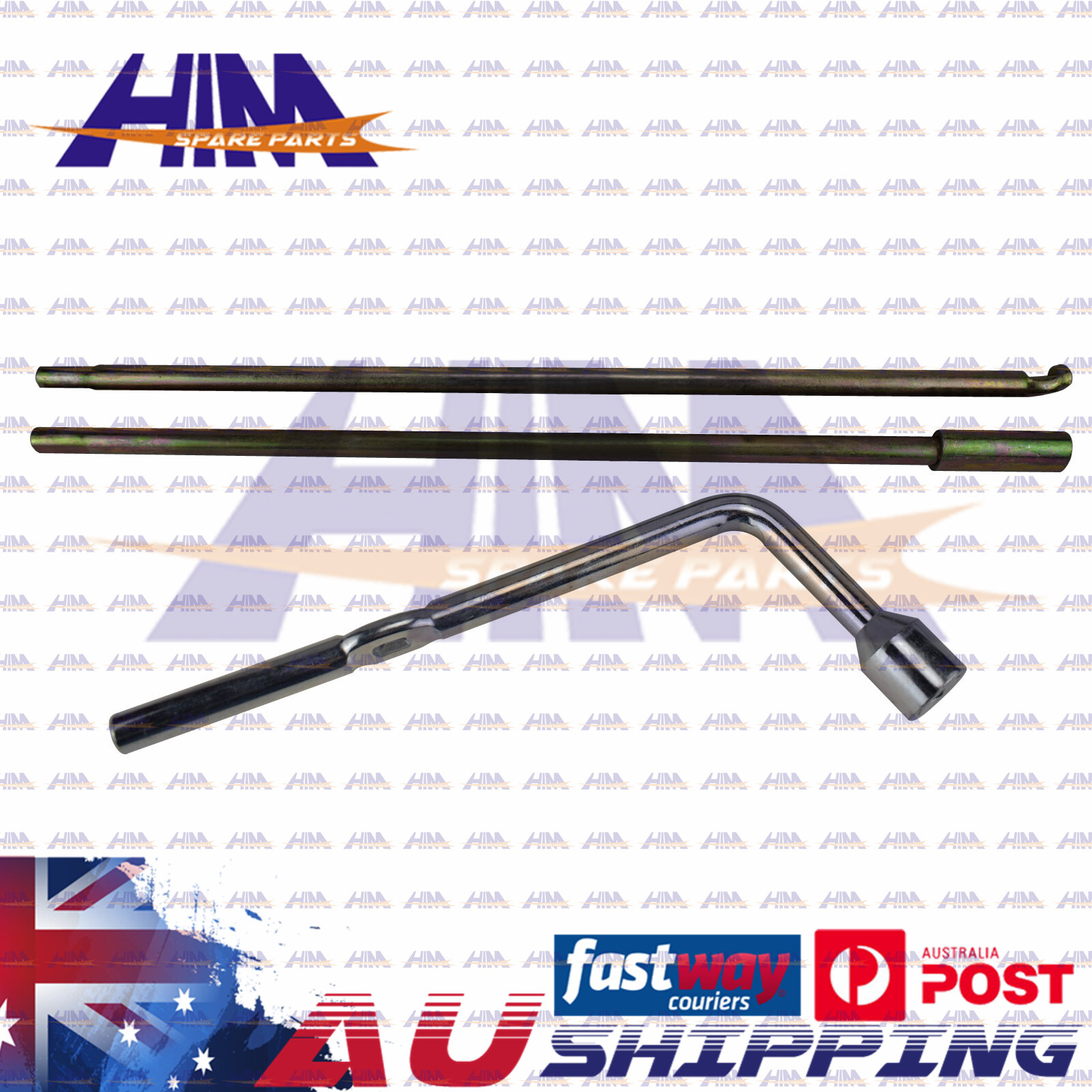 HIM Jack Spare Wheel Winch Handle Set 3PCS Holden RA Rodeo 2003-2008 4WD 2WD