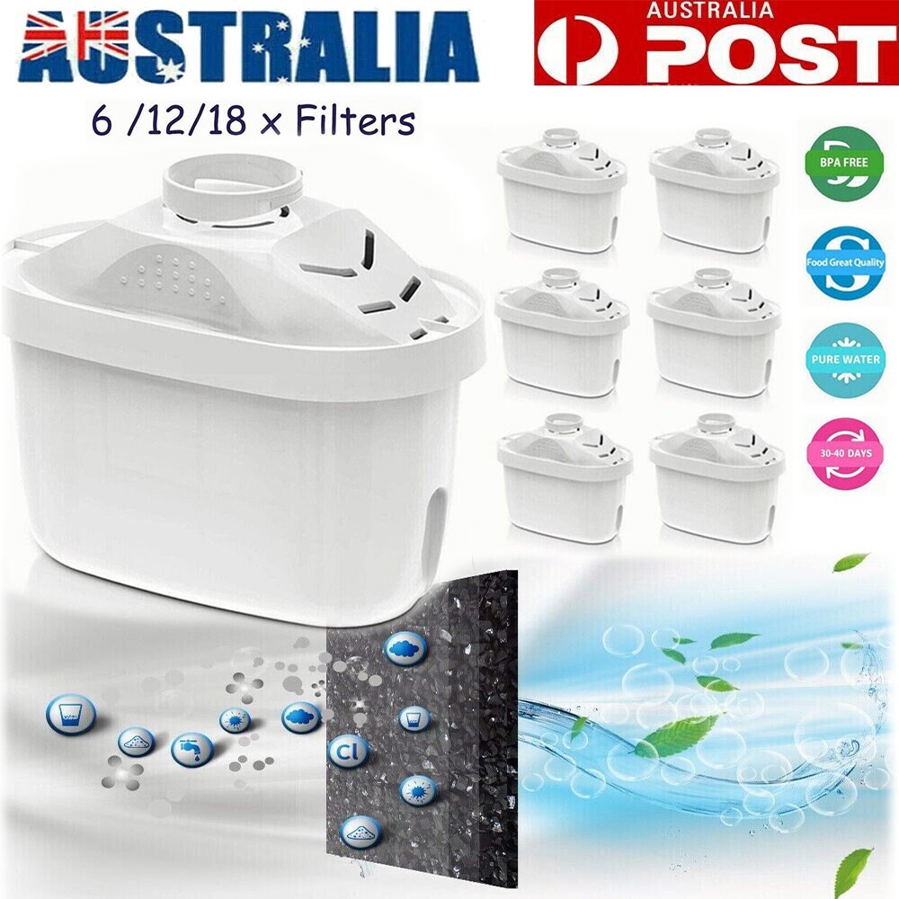 BRITA Maxtra Plus Water Filter Replacement Cartridges White 6x/12x/18x Carbon