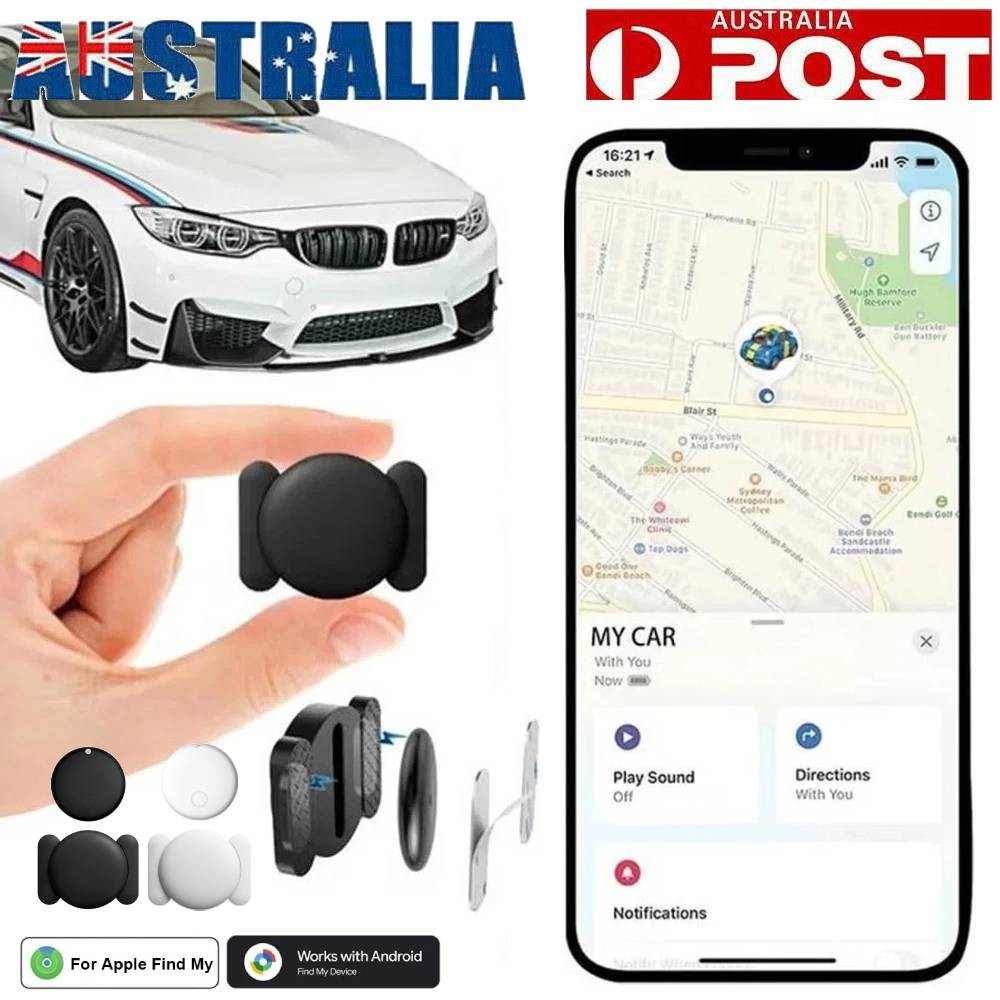 Mini GPS Car Tracker Magnetic Vehicle Anti-Theft Waterproof Apple Find My IP68