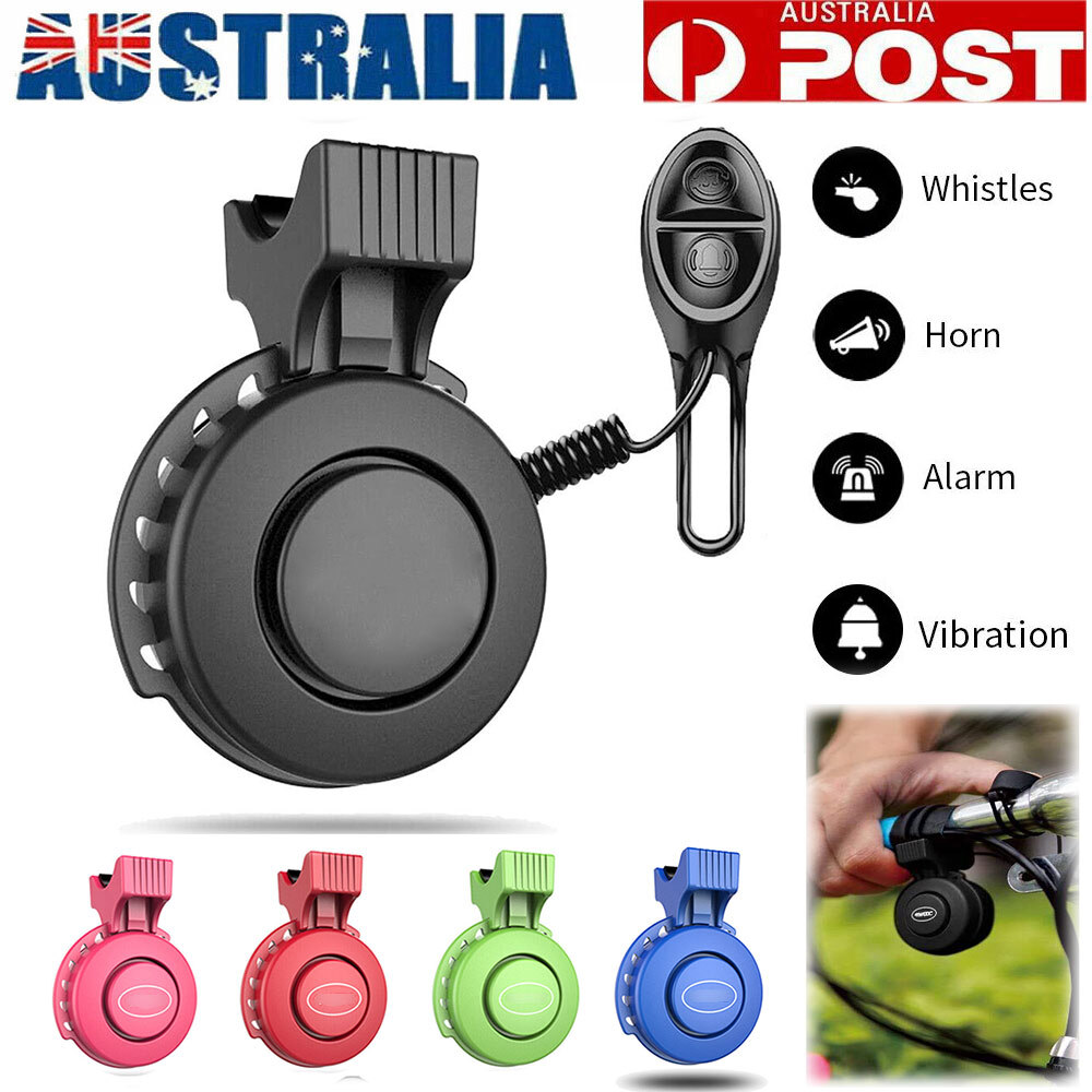 MTB USB Electric Bicycle Horn Alarm Waterproof IP65 110-120db 280mah Battery