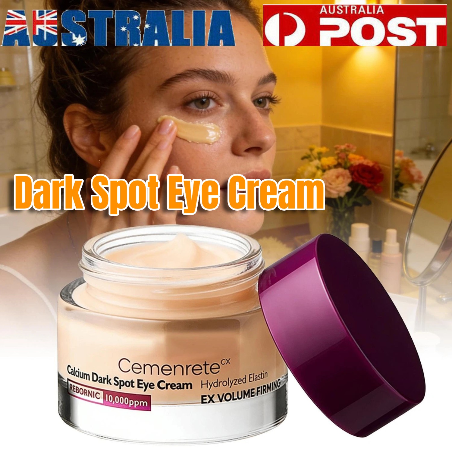 Dr.Melaxin Cemenrete Calcium Dark Spot Eye Cream 15 ml Under Eye Anti-Wrinkle