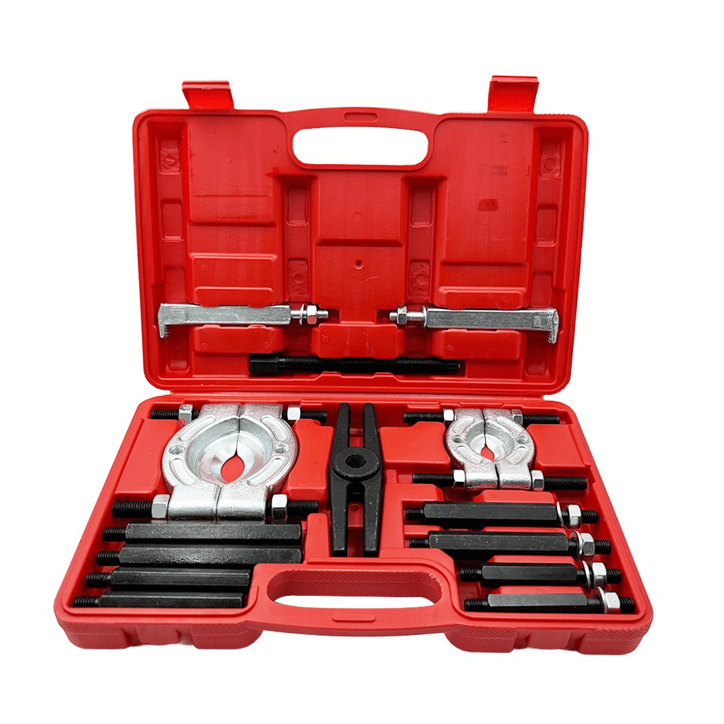 PORIYA 14PCS Bearing Puller Splitter Separator Gear Removal Kit With Case Cr-V
