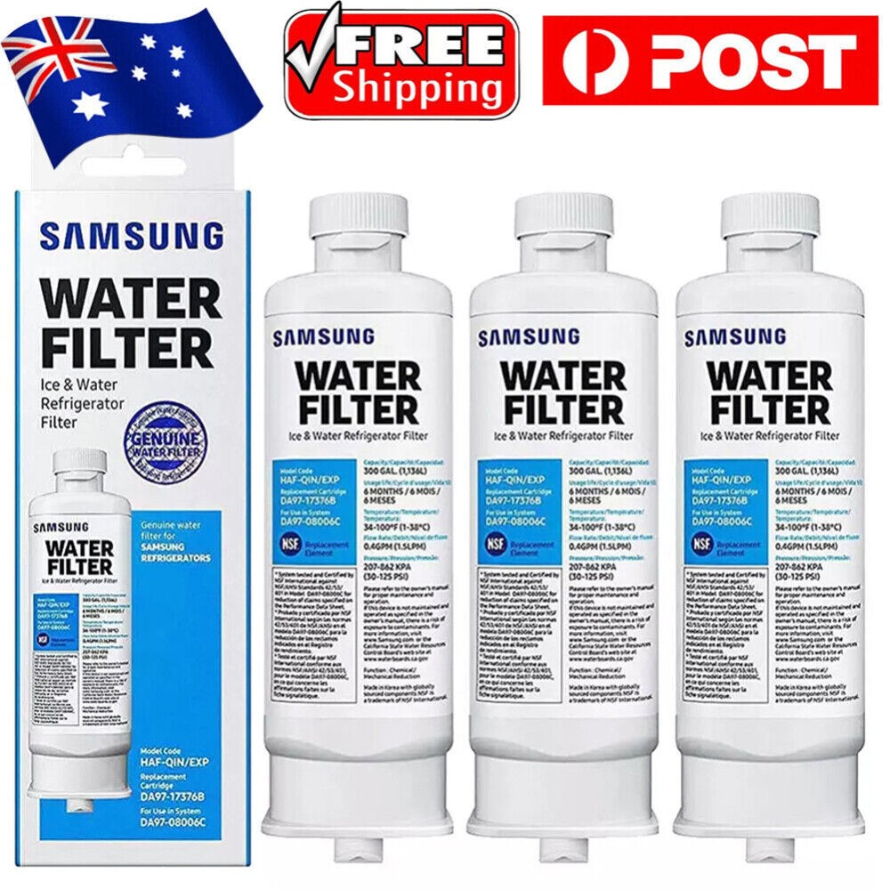 Genuine Samsung Refrigerator Filter DA97-17376B HAF-QIN/EXP Carbon/Charcoal